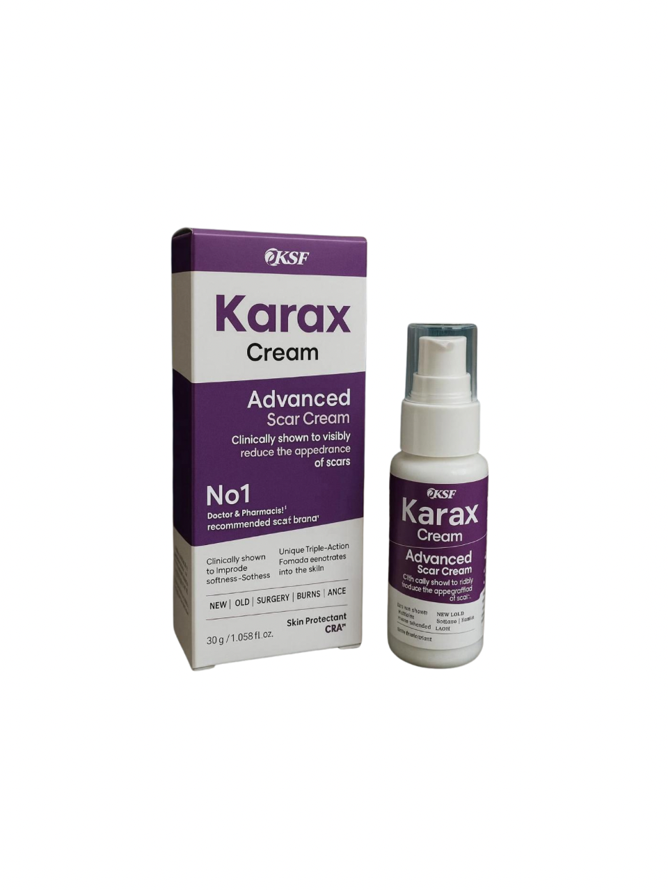 Karax Advanced Scar Cream – Clinically Proven Scar Treatment